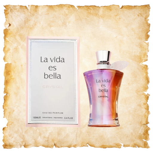 Fragrance World La Vida Es Bella Crystal 100 ml Dama