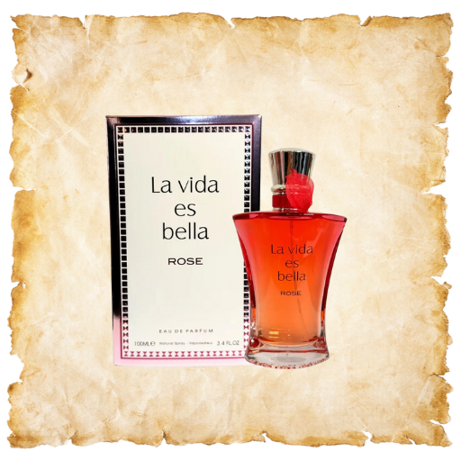 Fragrance World La Vida Es Bella Rose 100 ml Dama